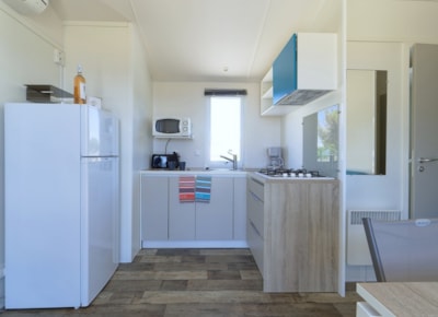 Mobile home ~32m² Facing the sea - 3 bedrooms + air-conditioning