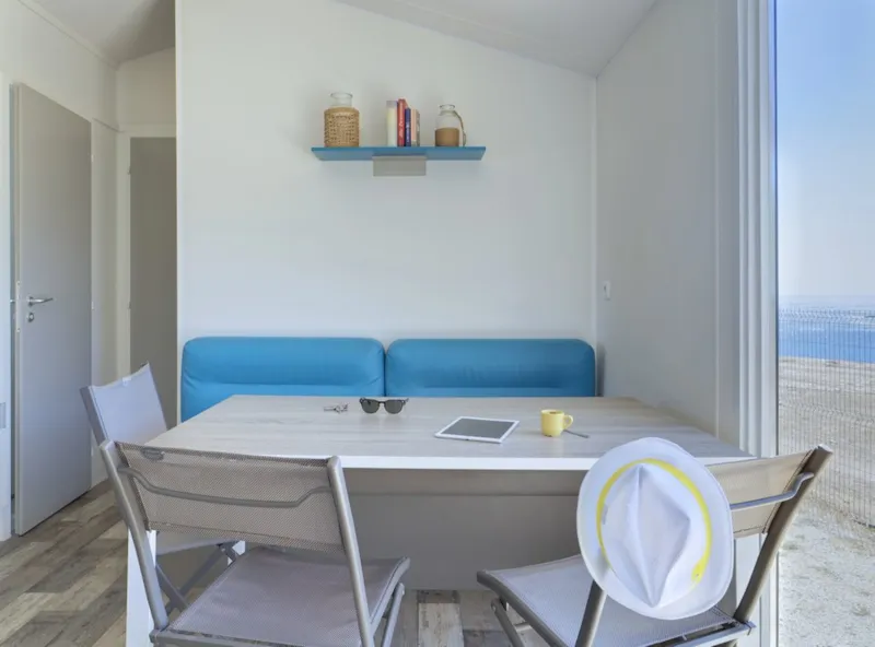 Mobil-Home ~32M² Face À La Mer - 3 Chambres + Climatisation