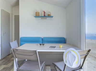 Mobile home ~32m² Facing the sea - 3 bedrooms + air-conditioning