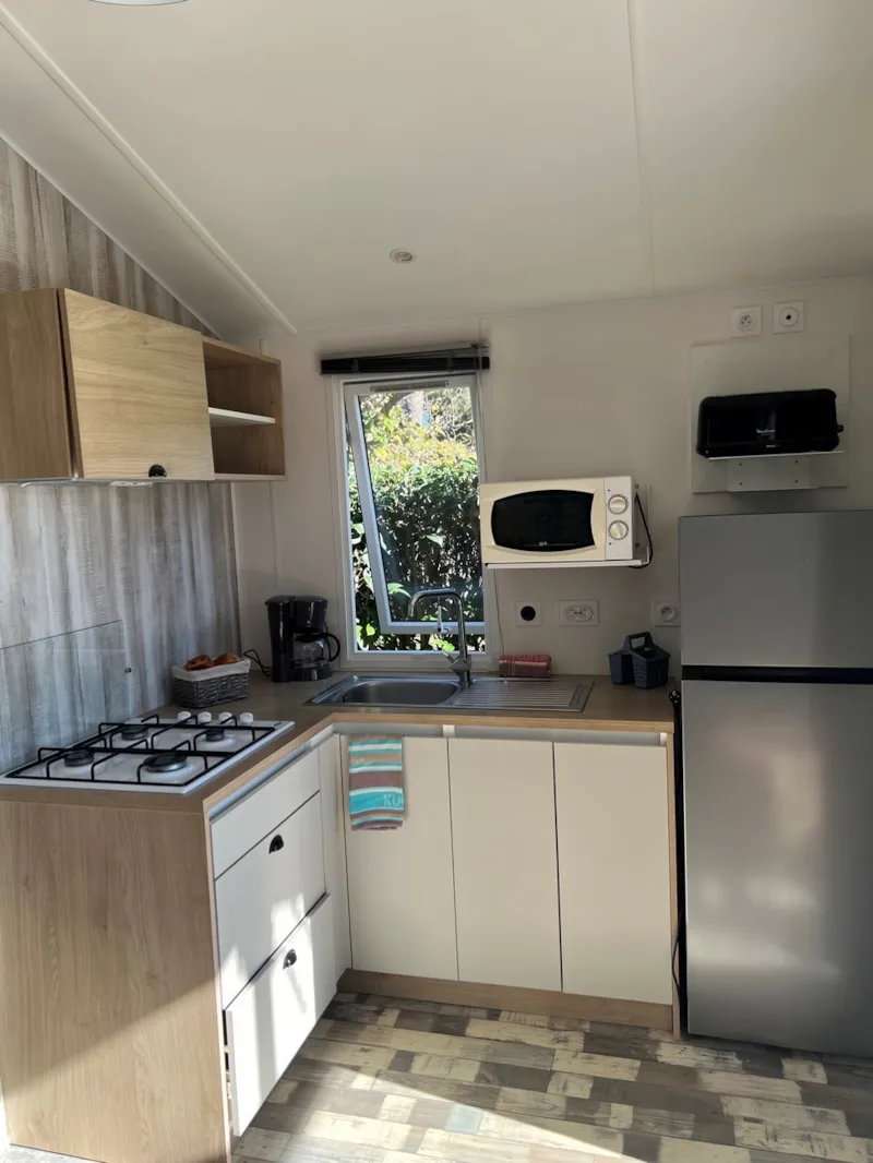 Mobil-Home ~26M² 2 Chambres + Climatisation