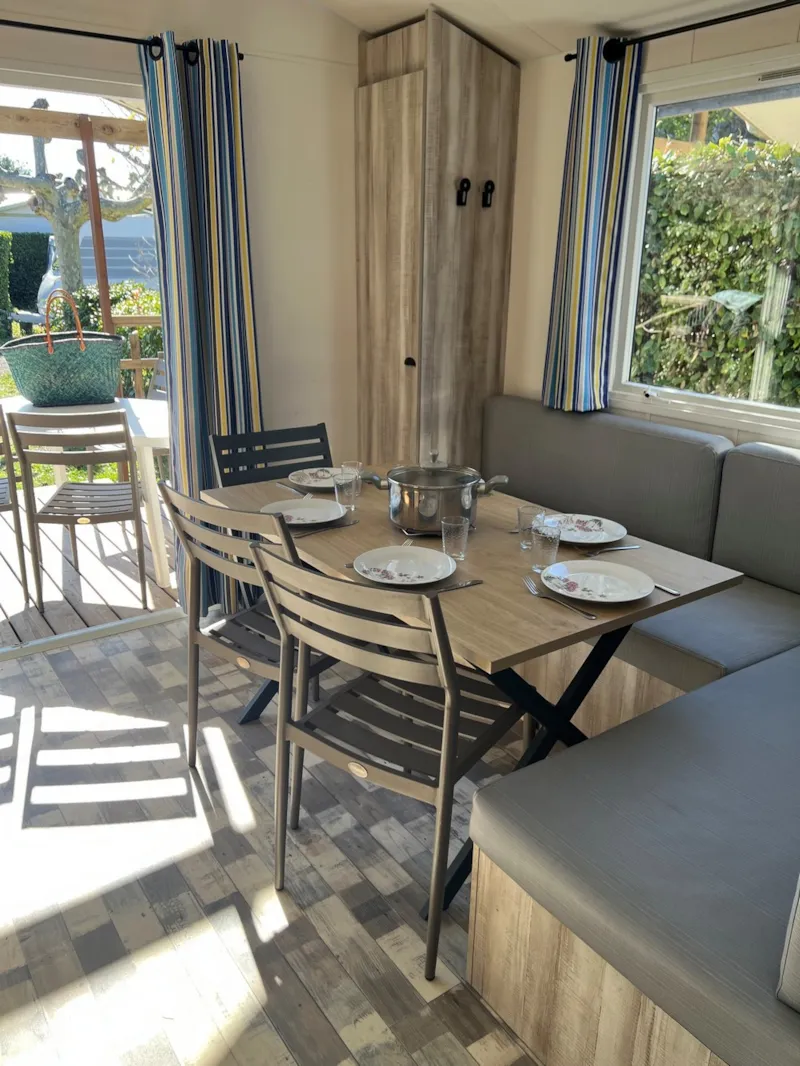 Mobil-Home ~26M² 2 Chambres + Climatisation