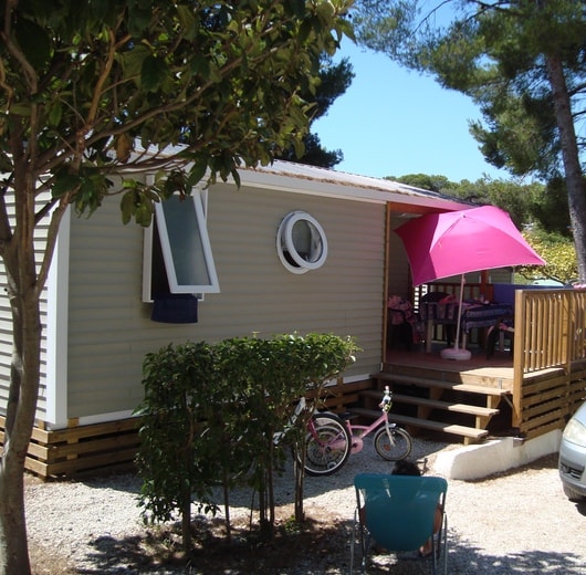 Mobil-home ~27m² - 2 chambres + climatisation