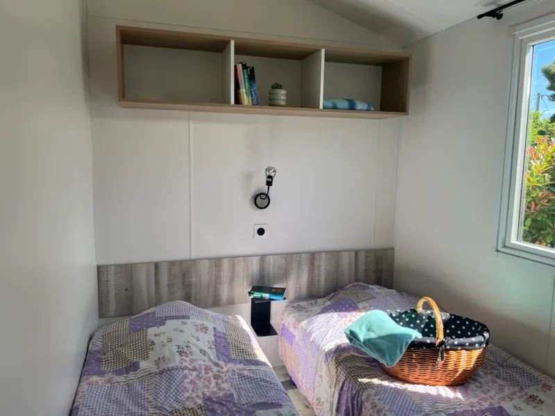 Mobil-Home ~26M² 2 Chambres + Climatisation