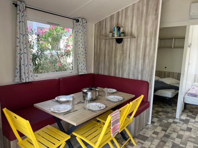 Mobil-Home ~26M² 2 Chambres + Climatisation