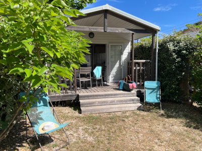 Mobile-home ~26m² - 2 bedrooms + air-conditioning