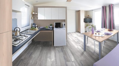 Mobile-home loft 87 adapted to the people with reduced mobility
