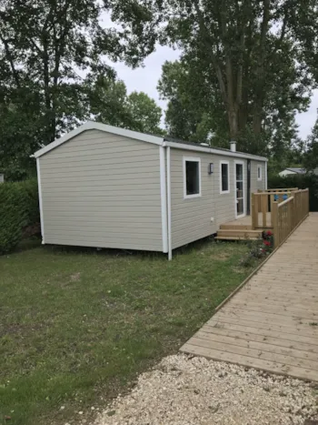 Mietunterkunft - Mobilheim Loft 87 Behindertengerecht - Le CATTIAUX Camping
