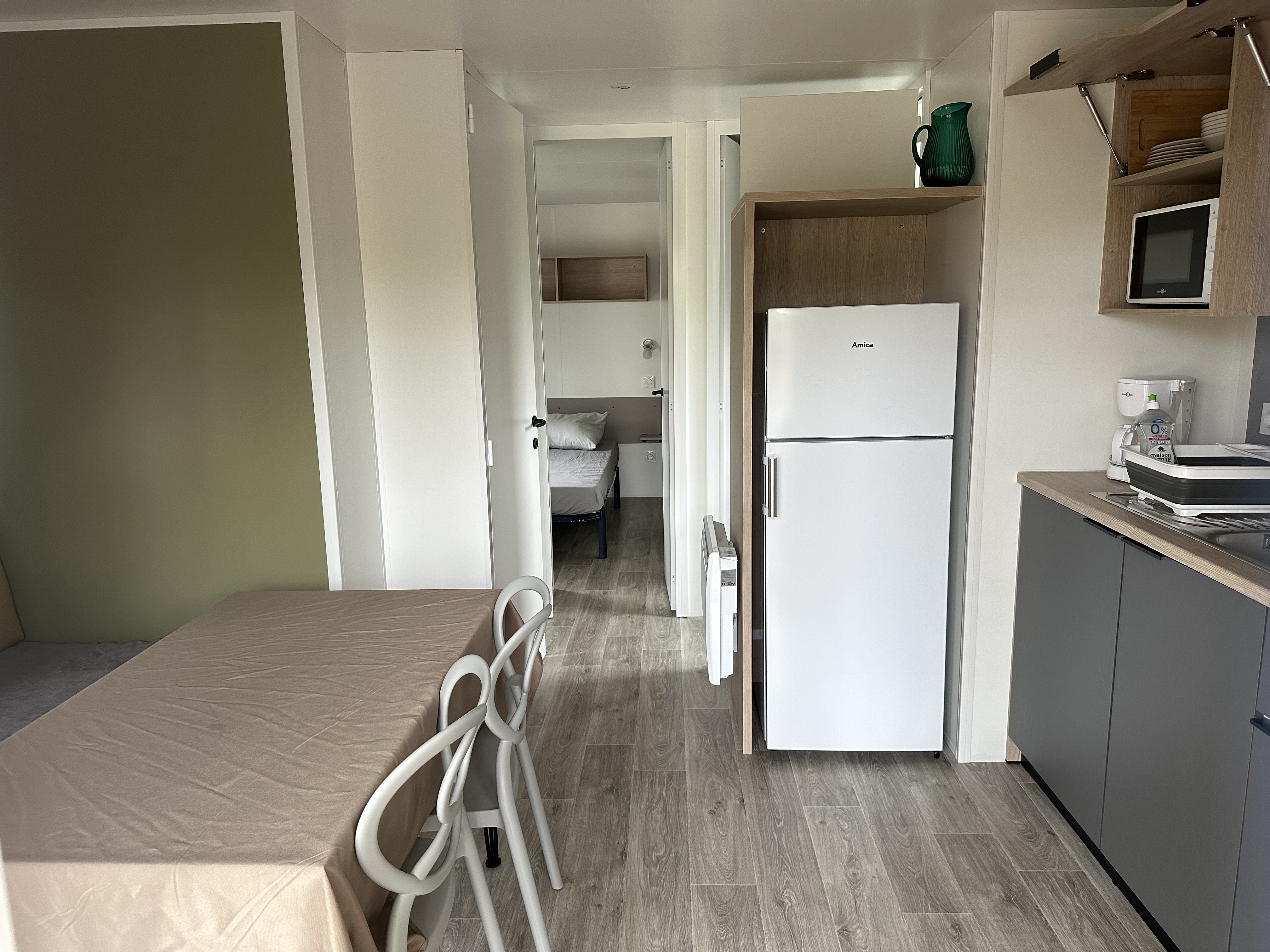 Location - Mobil Home 2 Chambres Bis Animaux Interdits - Le Cattiaux Camping
