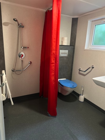 Mobile-home loft 87 adapted to the people with reduced mobility