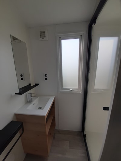 Mobilhome Quattro 40m² (4 bedrooms) Wouden covered terrace — 3