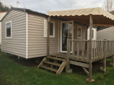 Mobile-home émotion 30m² (3 bedrooms) Half-covered terrace — 3