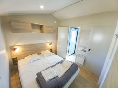 Mobilhome Trio Premium 40m² Jacuzzi (3 bedrooms), Covered terrace — 3