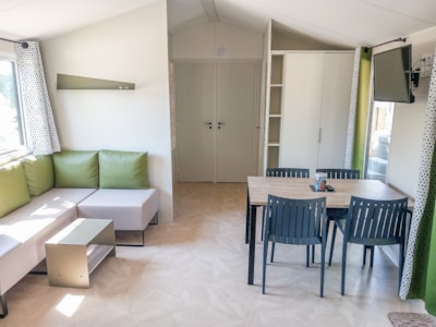 Mobilhome Trio Premium 40m² Jacuzzi (3 bedrooms), Covered terrace — 4