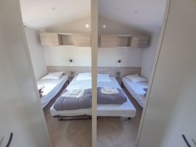 Mobilhome Trio Premium 40m² Jacuzzi (3 bedrooms), Covered terrace — 5