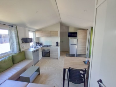 Mobilhome Quattro Premium 40m² Jacuzzi (4 bedrooms), Covered terrace — 7