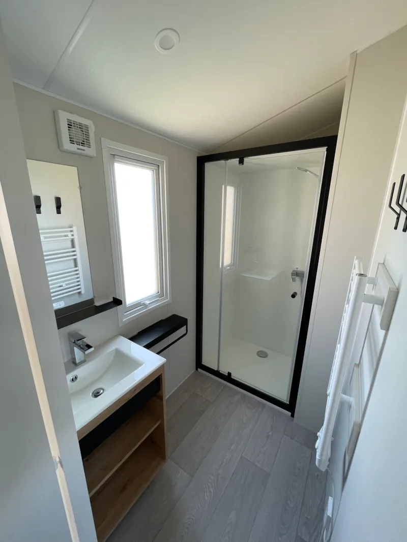 Mobilhome Féérique 33M² (3 Chambres) Terrasse Semi-Couverte