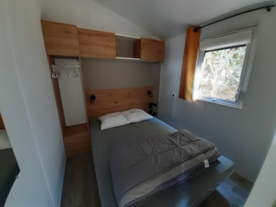 Mobile-home authentique 27m² (2 bedrooms) half-covered terrace — 3