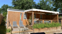 Mobile Home Premium Clim 28M² 2 Bedrooms + Covered Terace + Tv + Sheets + Towels Included
