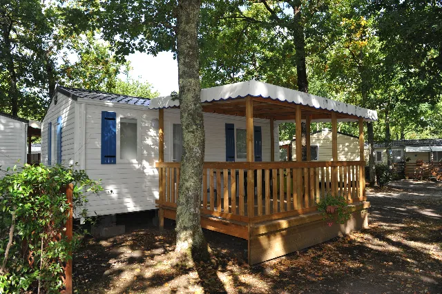 Mobil-Home Standard - 23M² - 2 Chambres - Terrasse Couverte + Tv