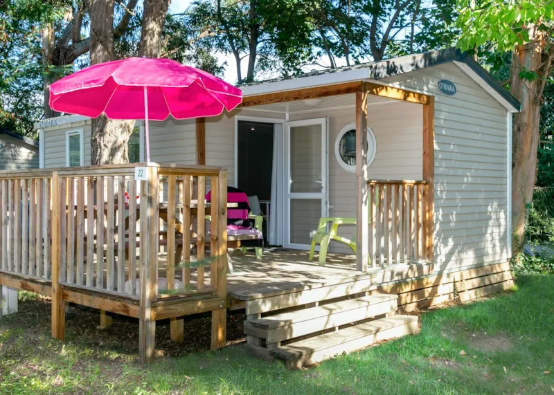 Mobilhome 2 Chambres (Lit 160) + Terrasse Semi-Couverte