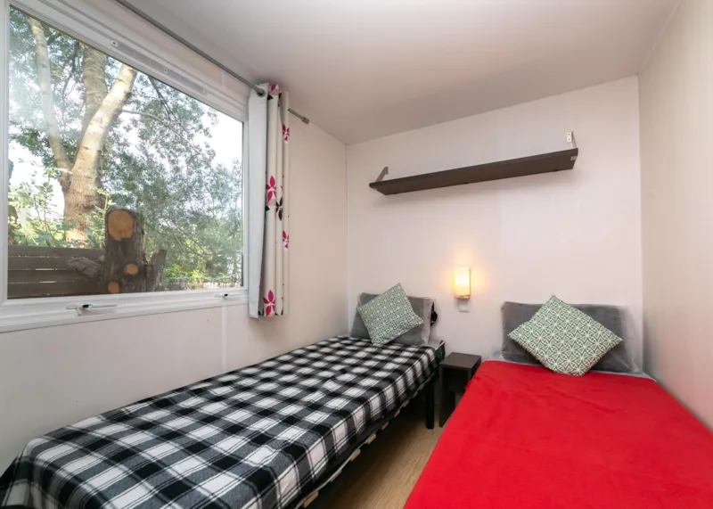 Mobilhome 2 Chambres + Terrasse Semi Couverte