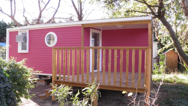 Mobilhome 2 Chambres (Lit 160) + Terrasse Semi-Couverte