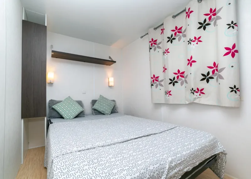 Mobilhome 2 Chambres (Lit 160) + Terrasse Semi-Couverte