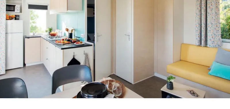 Mobil-Home Premium 2020 34M² 2 Ch ,Clim, Tv, Terrasse+Plancha