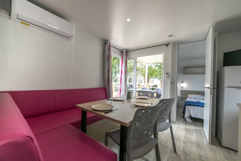 Mobil Home Lodge   3Ch 6Personnes Clim+ Plancha