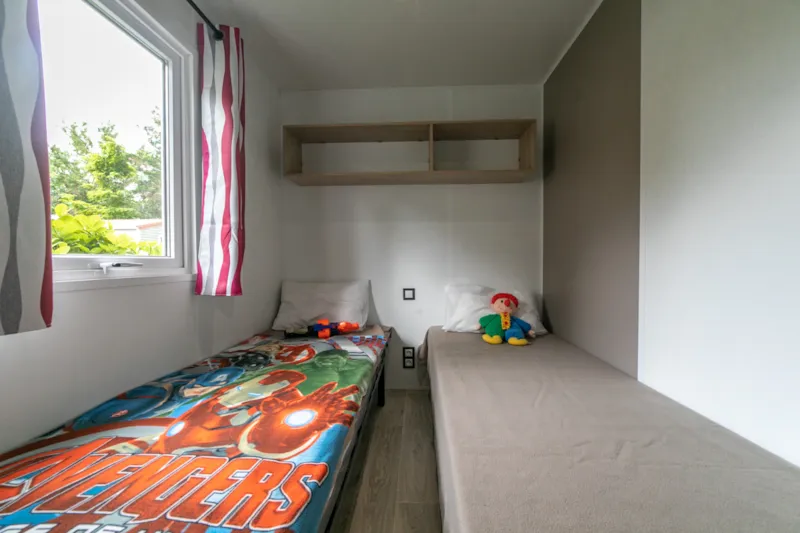 Mobil Home Lodge   3Ch 6Personnes Clim+ Plancha