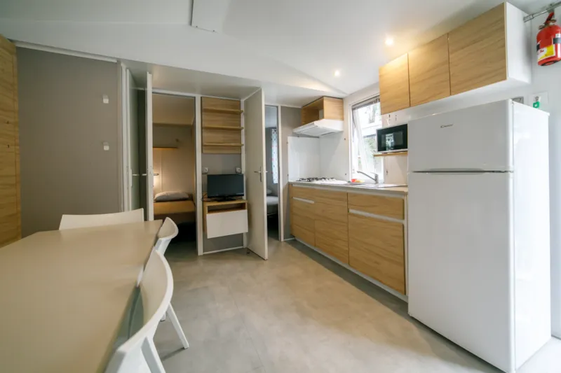 Mobil-Home Premium 32M²+ 3Chambres +Clim+ Plancha