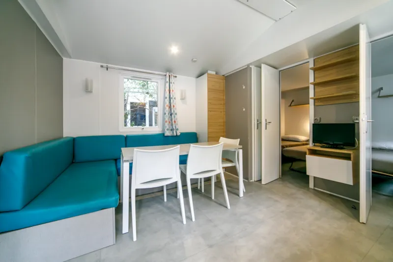 Mobil-Home Premium 32M²+ 3Chambres +Clim+ Plancha