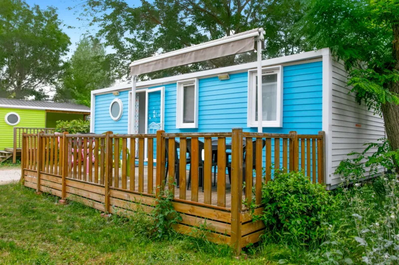 Mobil-Home Premium 32M²+ 3Chambres +Clim+ Plancha