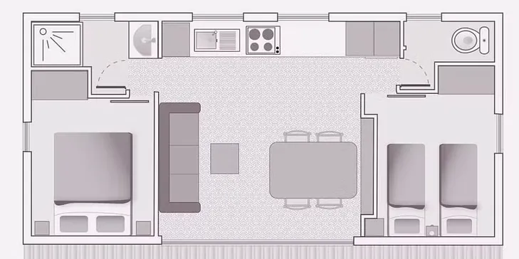 Mobil-Home Premium Siréne 2 Ch  Clim+Plancha+ Wifi