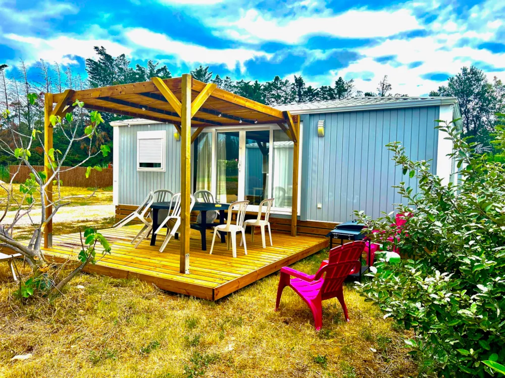 Location - Mh Confort Siréne 4/6 Clim+Plancha - CAMPING LA GARENNE