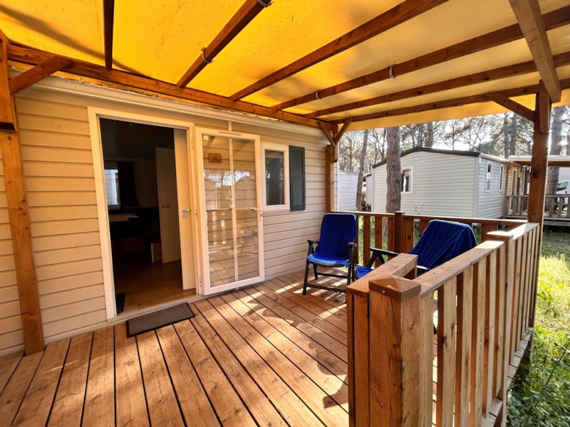 Mobilheim Comfort - 30 m²- 2 Zimmer - Hochterrasse