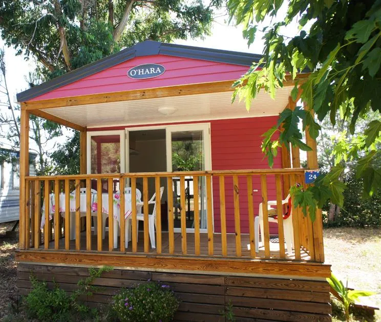 Mobil-Home Pin Parasol Standard 30M² (2 Chambres) - Terrasse Couverte 8 M²- Tv-Non Climatise