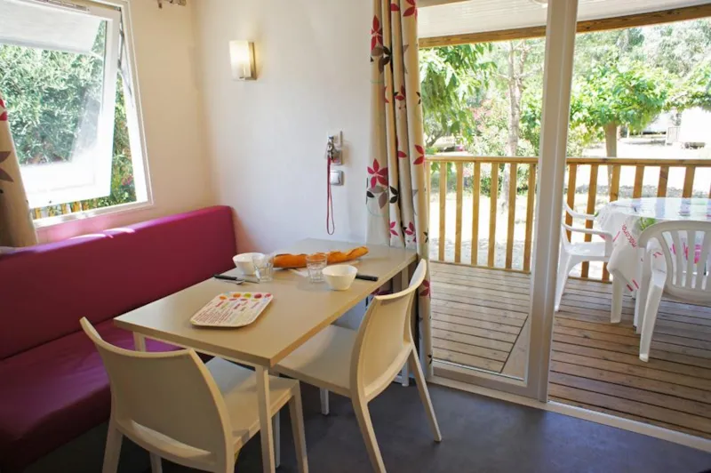 Mobil-Home Pin Parasol Standard 30M² (2 Chambres) - Terrasse Couverte 8 M²- Tv-Non Climatise