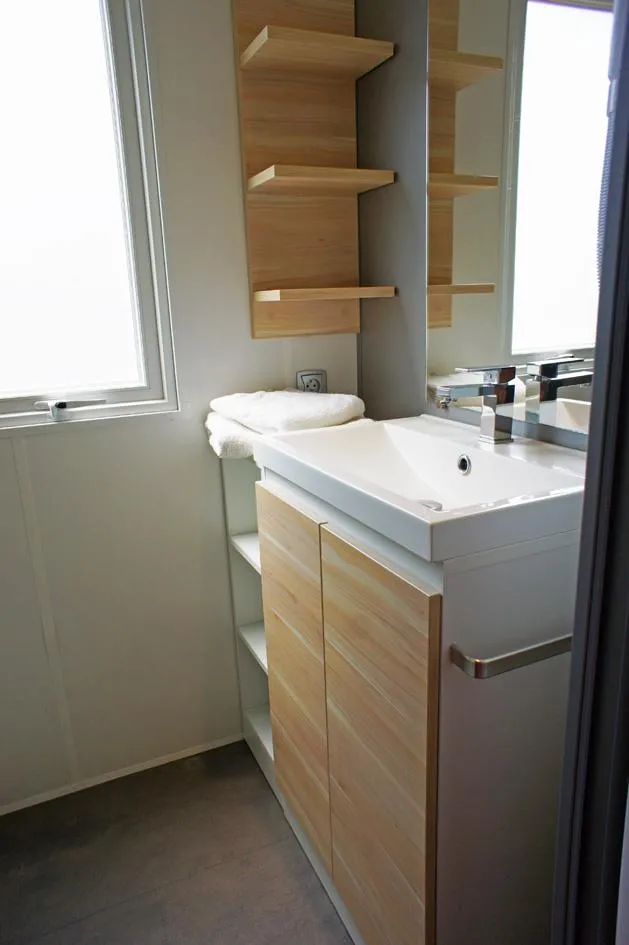 Mobil-Home Pin Parasol Standard 30M² (2 Chambres) - Terrasse Couverte 8 M²- Tv-Non Climatise