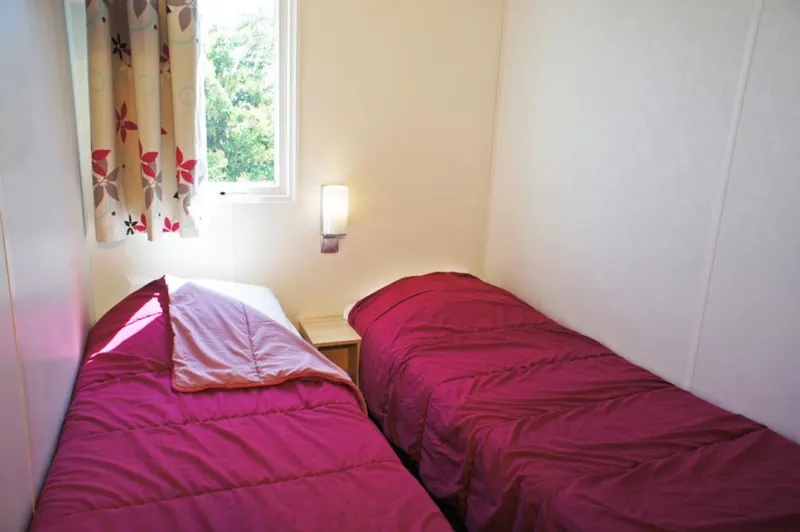 Mobil-Home Pin Parasol Standard 30M² (2 Chambres) - Terrasse Couverte 8 M²- Tv-Non Climatise