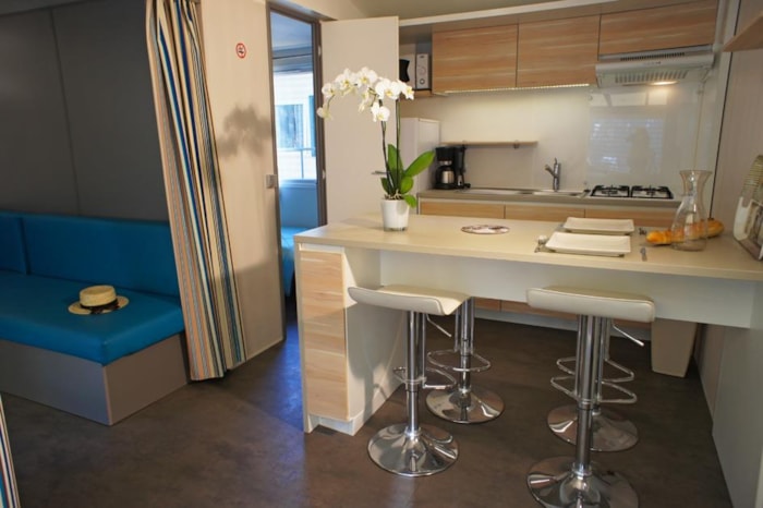 Mobil-Home Lavande Confort 29M² (2 Chambres) - Terrasse Couverte 16M² - Tv + Climatisation