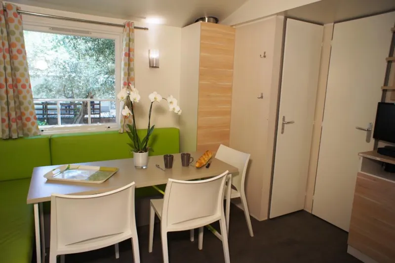 Mobil-Home Cypres Confort 29M² (3 Chambres) - Terrasse Couverte 16 M² - Tv + Climatisation
