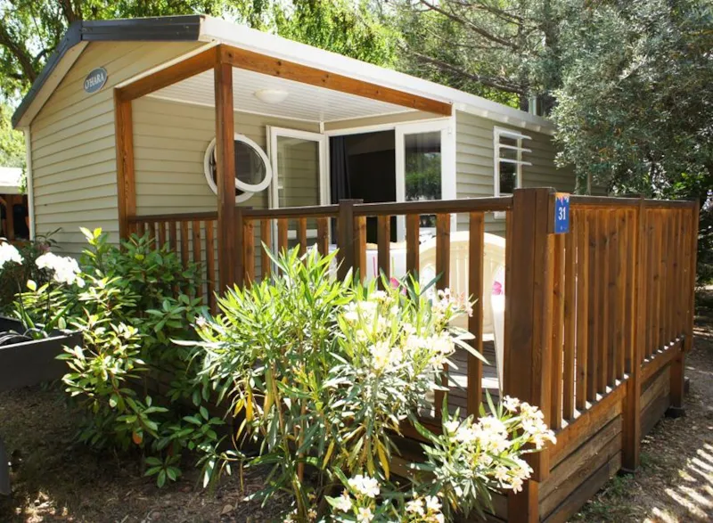 Mobil-Home Olivier Confort 29M² (2 Chambres) - Terrasse 9 M²+ Tv + Climatisation