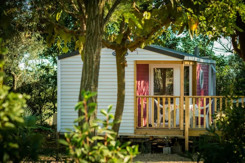 Mobil-Home Olivier Confort 29M² (2 Chambres) - Terrasse 9 M²+ Tv + Climatisation