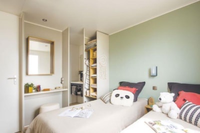 Mobile home ORANGER Premium (2 bedrooms) 33m2 - sheltered terrace 19m² + TV + air-conditioning — 6