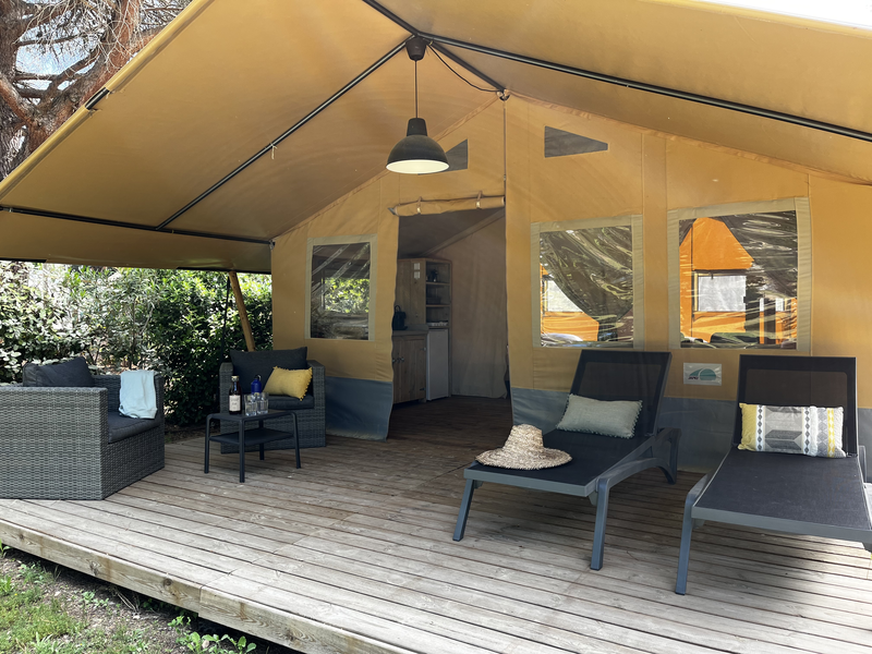 Accommodation - Safari Lodge 37 M2 - Flower Camping Le Mas de Mourgues