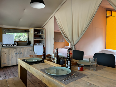 Safari Lodge 37 m2 (without bathroom), 2 Bedrooms, covered terrace — 3