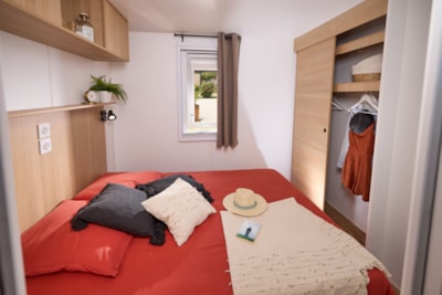 NEW -Mobile home TAMARIS Premium (3 bedrooms) 33m2 - sheltered terrace 19m² + TV + air-conditioning — 9