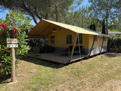 Safari Lodge 37 m2 (without bathroom), 2 Bedrooms, covered terrace — 1