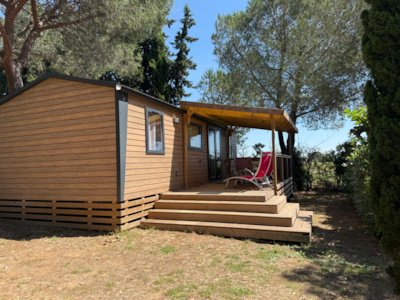 NEW -Mobile home TAMARIS Premium (3 bedrooms) 33m2 - sheltered terrace 19m² + TV + air-conditioning — 1
